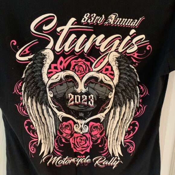 WOMENS STURGIS BIKE V TEE - Picture 2 of 5